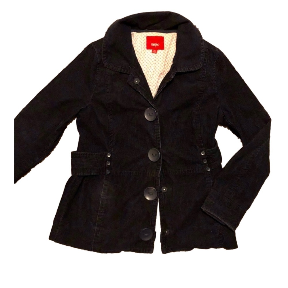 RETRO Mossimo Corduroy Navy Jacket XL (Runs small) pre-loved